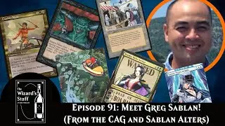 Meet Greg Sablan! CAG Member and Sablan MTG Alters | EDH Podcast | #91