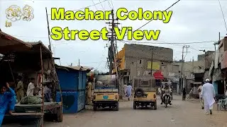Machar Colony مچھر کالونی | Seaport Near Lyari Goth Street View Culture Karachi Covid | Adeel Jamil