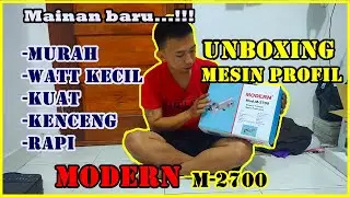 Unboxing Mesin Router Mini Murah Mesin Profil Watt Kecil