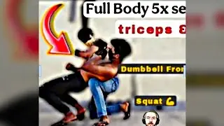 Full Body Workout With exercise Home Challenge accepted india 😵💪 Bicep Hard Workout Fittness video