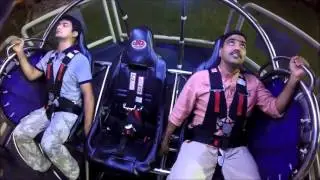 Clarke Quay Singapore reverse bungy jump