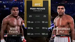 UFC BOXING - MIKE TYSON VS MUHAMMAD ALI - FULL FIGHT -  FielldGamer