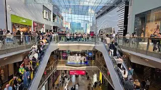 8K 30FPS: Vibrant Crowd Atmosphere at Bullring Shopping Mall in Stunning 8K 30FPS