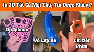 Thử in 3D m&ocirc; h&igrave;nh Ốp Điện Thoại , Vỏ Lốp Xe , Chi Tiết B&agrave;n Ph&iacute;m | Long 3D Printing l&agrave; ai?