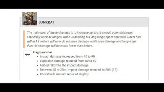 JUNKRAT BUFFS ON NEW EXPERIMENTAL PATCH (10/21/2021) (testing)
