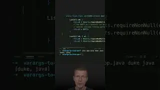 List.of() with Varags Performance #java #shorts #coding #airhacks
