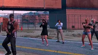 Karen Daniels (Michelle) Leading Attack on Prison Guards | GTA 5