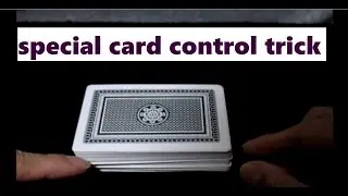 card control techniques to the top&bottom tutorial tricks　カードコントロール解説