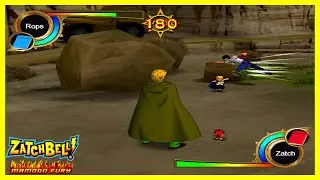 Zatch vs Rops (Zatch Bell Mamodo Fury)