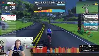 Zwift Community Race Festival Route Recon Coastal Crown Loop