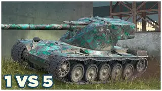 Emil I &bull; 1 VS 5 &bull; Realistic Battle WoT Blitz