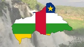 Central African Republic - Flag Map Speedpaint