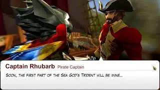 AdventureQuest 3D Captain Rhubarb Pirate Captain Treasure Hunt (Benjiro The Quill) part 28