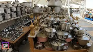 HARAJ MARKET SECOND COOKING POT | PASAR PANCI BEKAS TERBESAR DI RIYADH ARAB SAUDI
