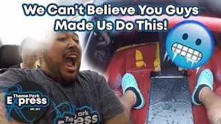SOAKED! Riding Water Rides In The Cold Weather While Wearing Crocs And Socks At Universal Studios!