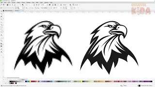How to Tracing in coral draw | CORAL DRAW TUTORIALS | LOGO TRACE | #03