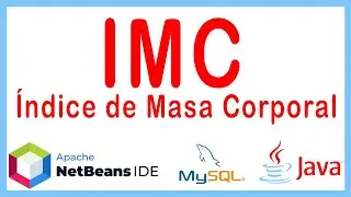 🌐 Programación en Java con NetBeans 🔴 IMC - Índice de Masa Corporal