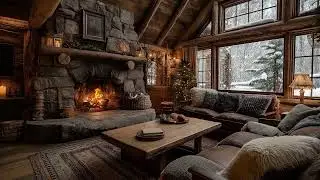 Ultra Soft Piano with Fireplace Crackles | Cozy Indoor Room Ambience for Calm Nights of  Sleep