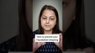 How To Prevent Foundation Creasing? #foundationhack #makeupshorts #ytshorts