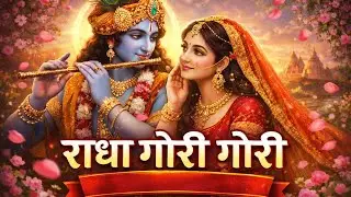 Radha Gori Gori 💗 #radhakrishna 