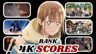 4K - RANK THE ANIME SONGS WITHOUT KNOWING THE NEXT ONE!!