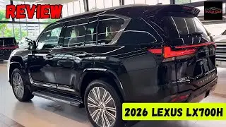 2026 Lexus LX700h – Better Than Range Rover? Full Interior & Exterior Review