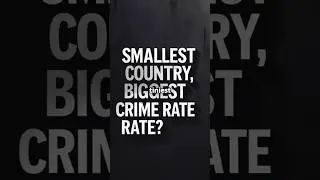 This Tiny Country Has the World's Highest Crime Rate?! 😳 #history #shorts