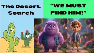 The Desert Search | A Heartwarming Animated Story About Friendship | Kids Cartoon