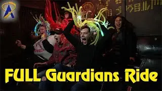 Full Ride - Guardians of the Galaxy - Mission: Breakout! at Disney California Adventure
