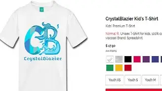 CrystalBlazier Spreadshirt Merchandise