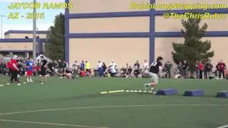 Rubio Long Snapping, Jaycob Ramos, VEGAS XXV, Agility & Tackling - filmed with SoloShot2