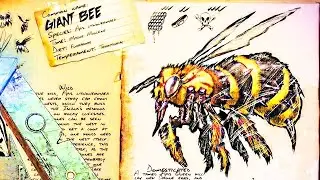 ARK Survival Evolved - GIANT BEE DOSSIER / APIS DOSSIER ( ARK Survival Evolved Dossier )