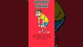 Addison&rsquo;s Disease - Symptoms #diseaseawareness