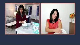 SCRUBZZ Rinse Free 75pc Bath Single Use Shower Sponge on QVC