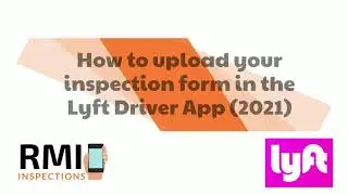 How to upload your vehicle inspection form in the Lyft Driver App?