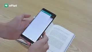 Live demo of vFlat  your best mobile book scanner