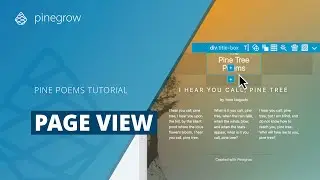 Pine Poems Tutorial - Page View - PG 9
