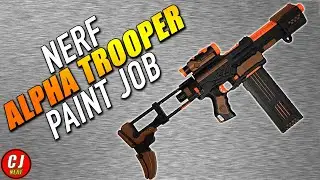 Покраска Nerf Alpha Trooper