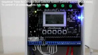 Sequencer Timer for Dust Collector System (Control Solenoid Pulse Valve) CIRBELL.CO,LTD