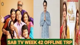 Sab Tv Week 42 Offline TRP | Maddam Sir | Hero | TMKOC | Dhruvtalik