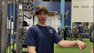Sarms workout & posing at the end 