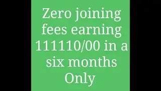 zero joining mlm new plan 2020