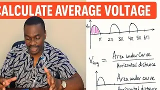 Average voltage of Half-wave rectified signal