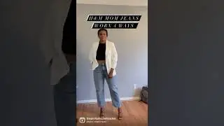 H&M Jeans worn 4 ways