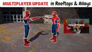 Rooftops & Alleys MULTIPLAYER  | Spider Man MOD | The Parkour Game