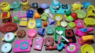 4 minutes satisfying with unboxing hello kitty sanrio pink mini kitchen | cute toys asmr 