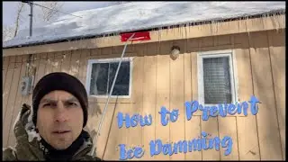 How to Prevent Ice Damming without roof vents