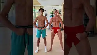 Christiano Ronaldo Son Jr Cr7 Abs #shortvideo  #ronaldo