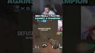 Брат наконец-то сыграл против чемпиона #r6 #r6siege #r6clips #rainbow6siege