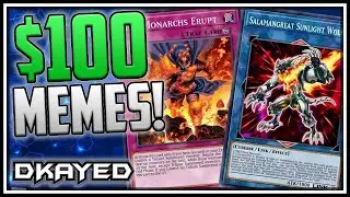 $100 MEME Tournament! Best Meme Decks in Master Duel! No Tier List! [Yu-Gi-Oh! Duel Links]